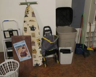 GARAGE - Incredible hand tools, power tools, yard tools, toolboxes, bulbs, golf clubs, garden items, jars of nails and screws, and more! Shop Vac, Routers, Car Charger, Drill Press, Recip Saw, Sower Saw, Dremel, Blower, Lawn Mower, and more!