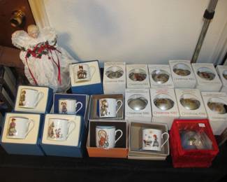 Vintage Christmas decor and decorations