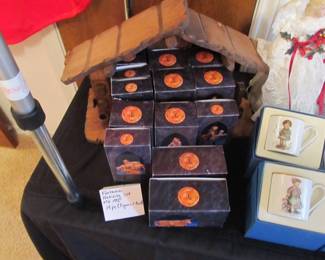 Vintage Christmas decor and decorations