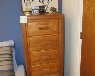 Mid-century STANLEY bedroom set, tall dresser