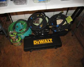 GARAGE - Incredible hand tools, power tools, yard tools, toolboxes, bulbs, golf clubs, garden items, jars of nails and screws, and more! Shop Vac, Routers, Car Charger, Drill Press, Recip Saw, Sower Saw, Dremel, Blower, Lawn Mower, and more!