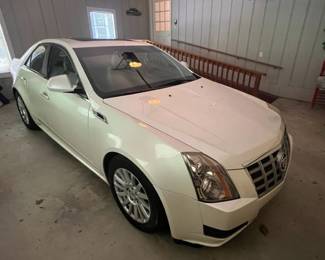 Cadillac CTS - sealed bids with a low reserve price