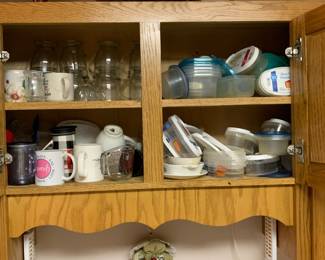 Lots of dishes - before