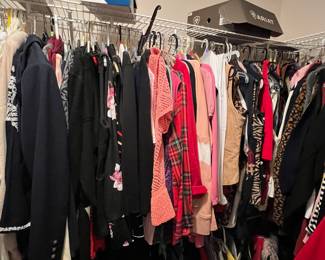 Tops and jackets/blazers; Tons of clothes - one of many full closets! Come shop her closet; many, many great pieces!