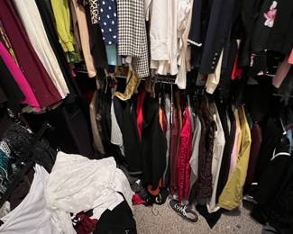Tops and jackets/blazers; Tons of clothes - one of many full closets! Come shop her closet; many, many great pieces!