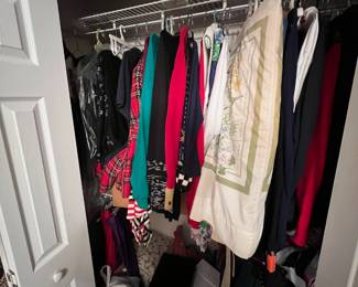 Tons of clothes - one of many full closets! Come shop her closet; many, many great pieces!