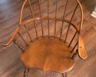 Windsor-style chair (one of two)