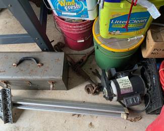 Garage stuff to sort through