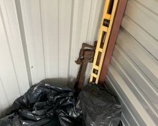 Garage stuff to sort through