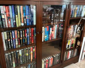 JUST THE BOOKS & BOOKCASE 