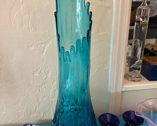 22-1/2” tall LE Smith vase