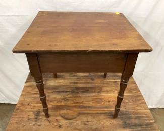 2 BOARD TOP CHERRY TABLE