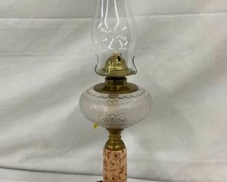 EARLY VINTAGE PARLOR LAMP