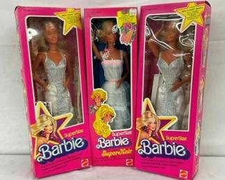 SUPERSIZE BARBIES NEW IN BOX