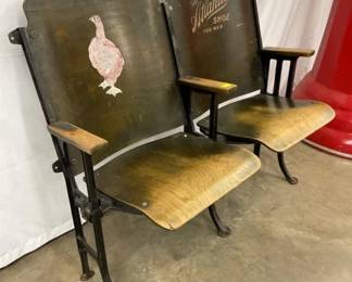 EARLY SHOE DEPT. CHAIRS