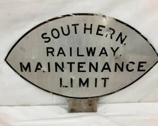 SOUTHERN RR SIGN 25X17