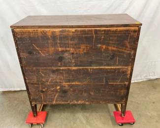 BACKVIEW EARLY WALNUT CHEST