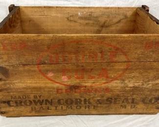 DOUBLE COLA WOODEN BOX