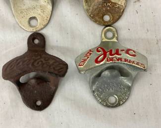VARIOUS EARLY BOTTLE OPENERS