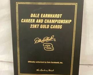 DALE EARNHARDT 23KT GOLD CARDS