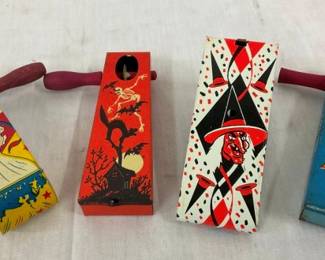 EARLY TIN LITHO NOISE MAKERS
