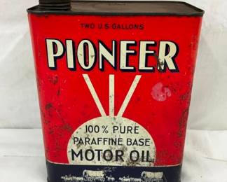 2G. PIONEER MOTOR OIL CAN
