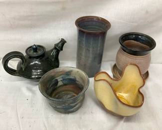 VARIOUS PIECES SEAGROVE AREA POTTERY