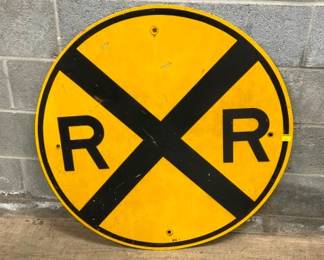 36IN RR CROSSING SIGN