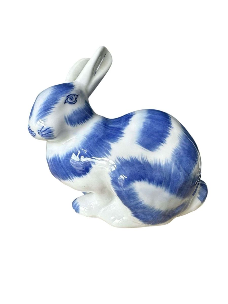 Blue White Rabbit