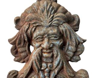 Antique Cast Iron Garden Decor