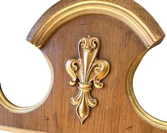 Vintage Fleur de Lis Mirror 1 