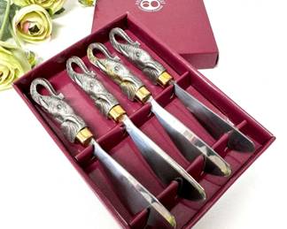 Arthur Court Elephant Cheese Spreaders
