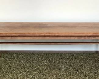 CT206 MCM Motif Inc. Teak Long Coffee Table	Mid Century Modern coffee table by Motif Inc. Table does have some stains on top.

