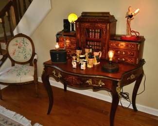 Elegant Writing Desk, Toby Jugs, and more