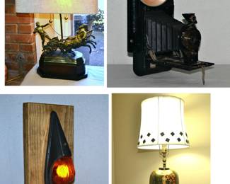 Stunning variety of lamps.