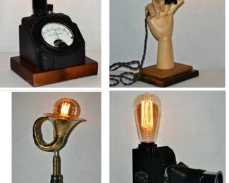 One of a Kind Lamps,  popular items at Cooper Young Festival and seen on  ABC TV.