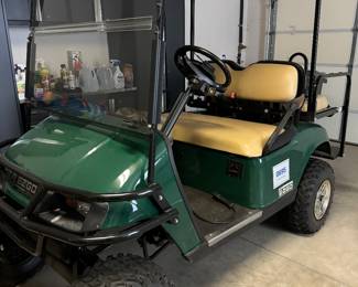 2015 E-Z GO  TXT ELECTRIC GOLF CART
( We will be taking bids on the golf cart. Please call 404-285-2140 to place a bid. Thank you!)