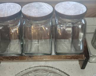 Glass canisters 