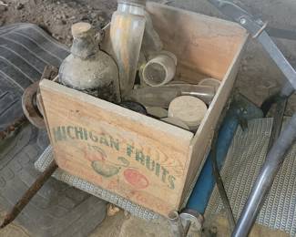 Crates and bottles