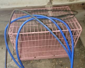 Cages.