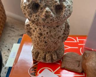 Mid Century owl sculpture