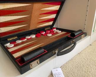 Vintage Topaz Backgammon set