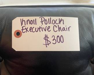 Knoll Pollock Executive Chair 
