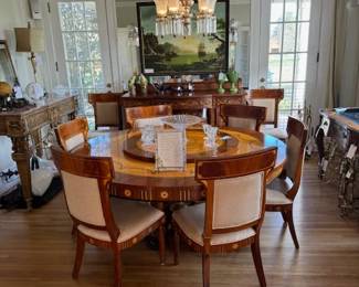 Table is 72 inches round