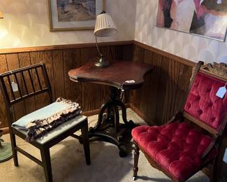 Lamp table,  EAST LAKE chair