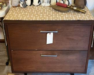 Mid Century Modern file cabinet 