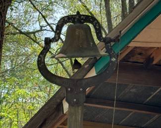 Antique Cast Iron Farm Bell