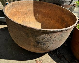 Antique Cast Iron Wash Pot
