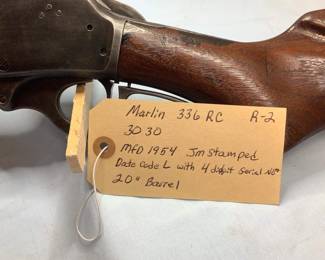 Marlin 336 RC 30 30