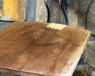 Vintage Industrial Metal Bench/Stool